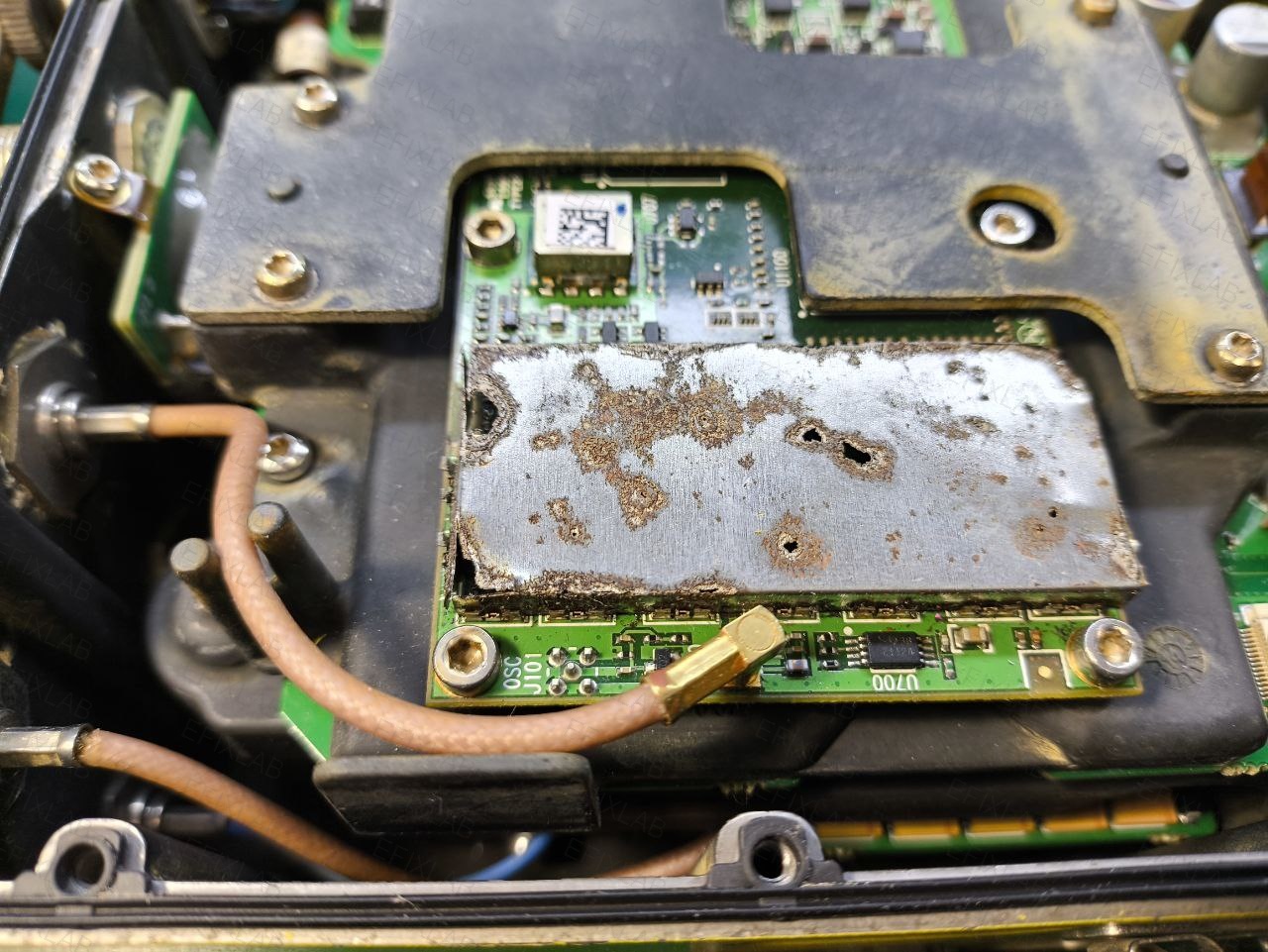 Uszkodzenie wodne i głęboka korozja